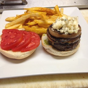 Chianti onion Gorgonzola Burger